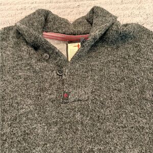 RELWEN Charcoal Button-Up Sweater